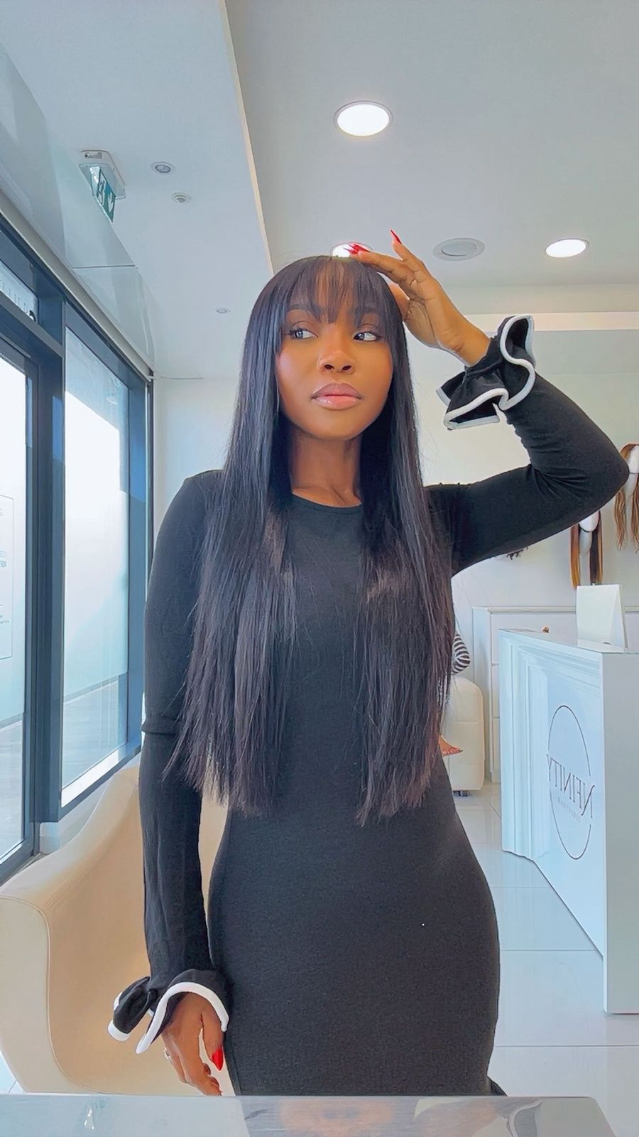 Perruque "Naomi Campbell"